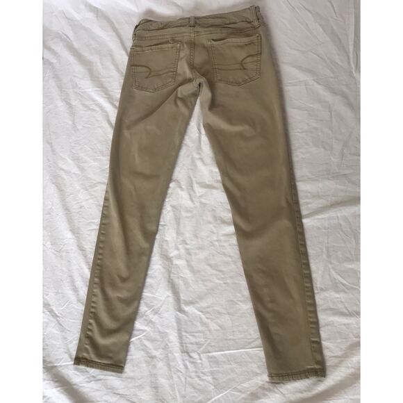 American‎ eagle tan jegging super stretch 00short - Picture 10 of 11